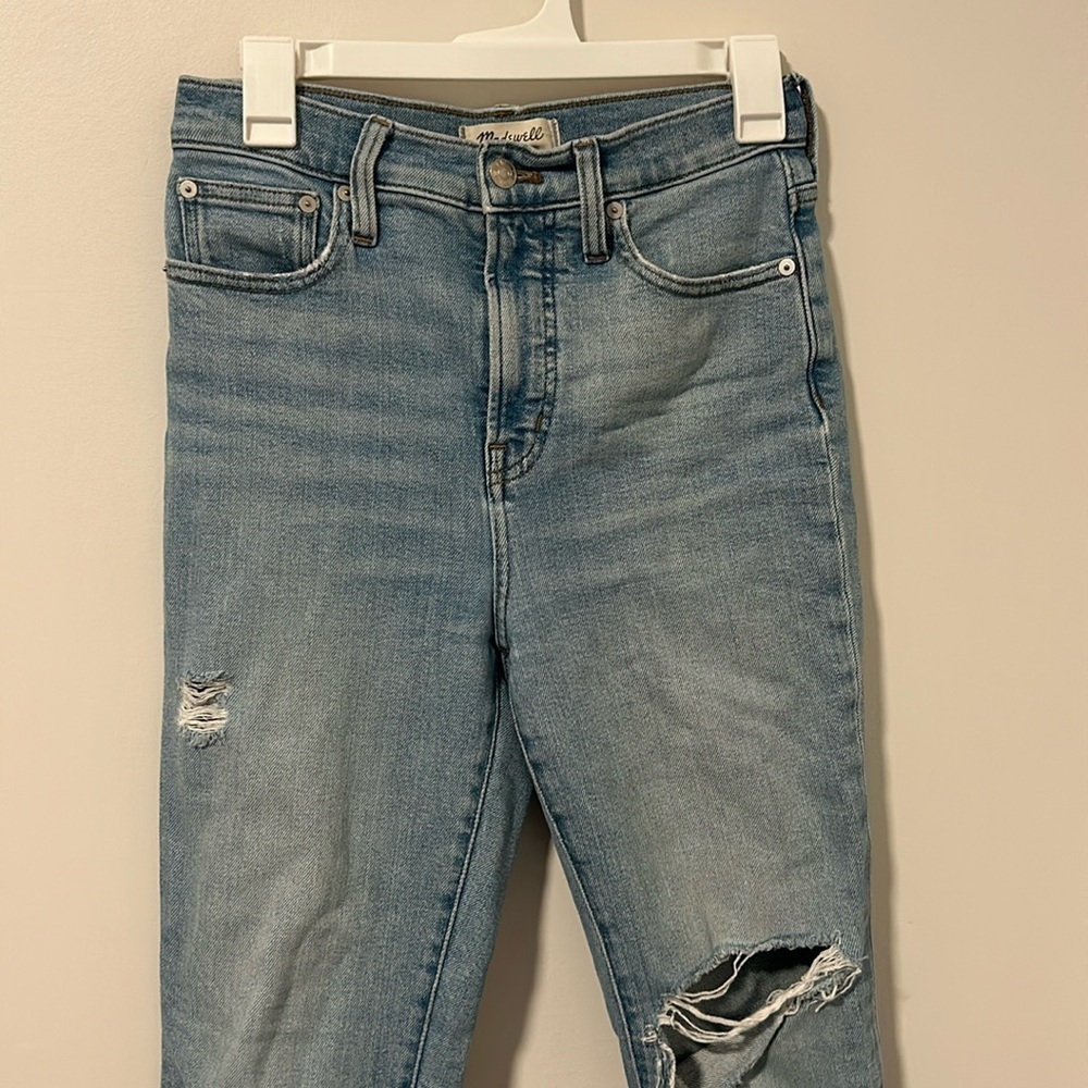 Madewell The Perfect Vintage Jean Size 25 Distressed